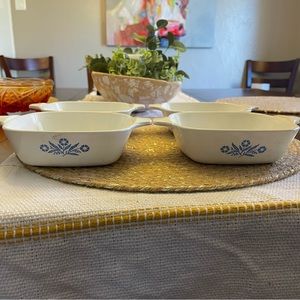 Corningware Blue Cornflower P-41 Petite Pan-Set of 4